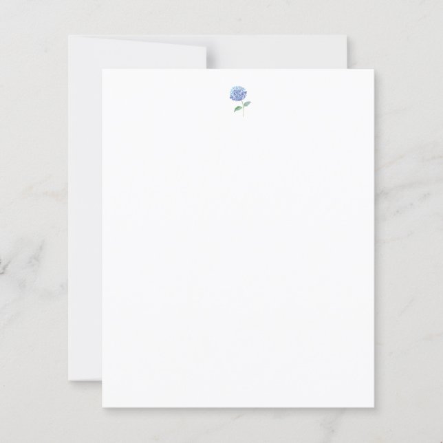 Hydrangea Letterhead (Frente)