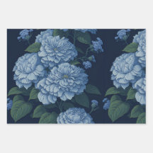 Hydrangea Luxury Papel-Padrão