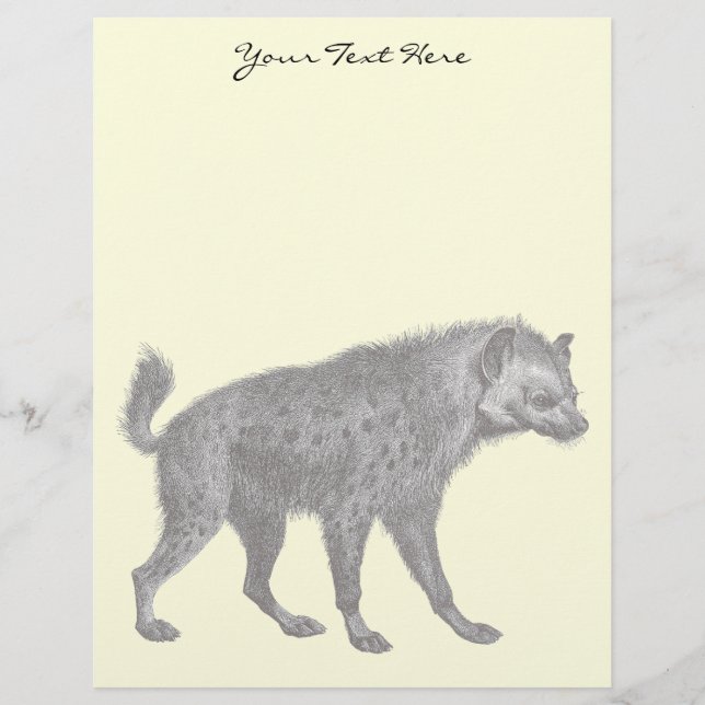 Hyena Letterhead (Frente)