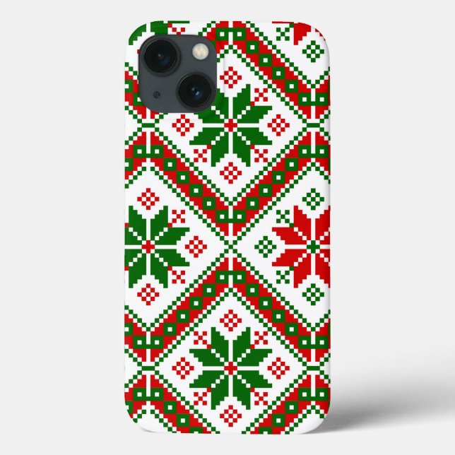 hygge cottagecore natal poinsettia (Verso)