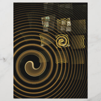 Hypnosis Abstrato Art Flyer