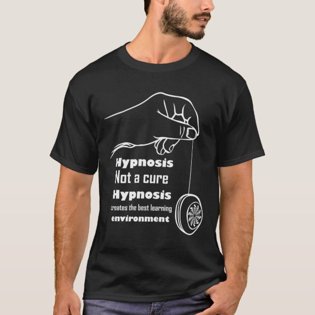 hypnosis cita as camisetas da camisa design (Frente)