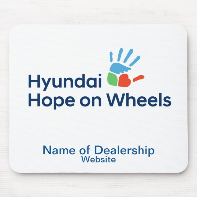 Hyundai Hope On Wheels Customizable Mousepad (Frente)