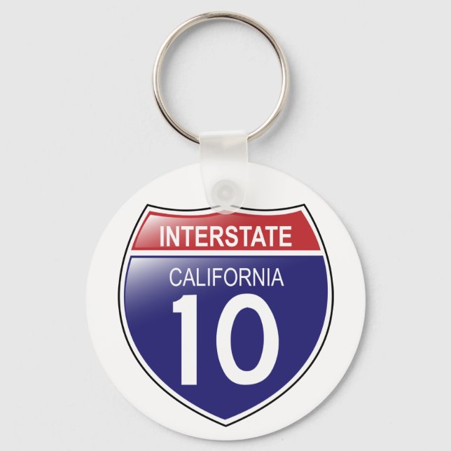I-10 Chaveiro da Califórnia (Frente)