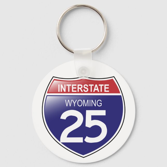 I-25 Chaveiro Wyoming (Frente)