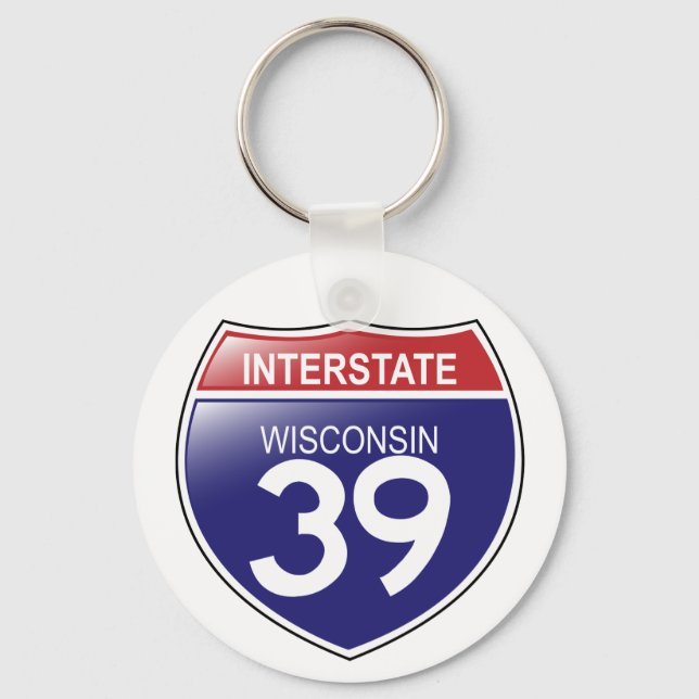 I-39 Chaveiro de Wisconsin (Frente)