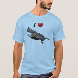 I Águias do Coração Voando Camisa da Águia Balda