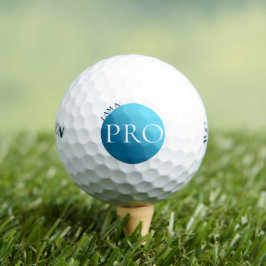  I AM A PRO - Custom Blue Golf Ball