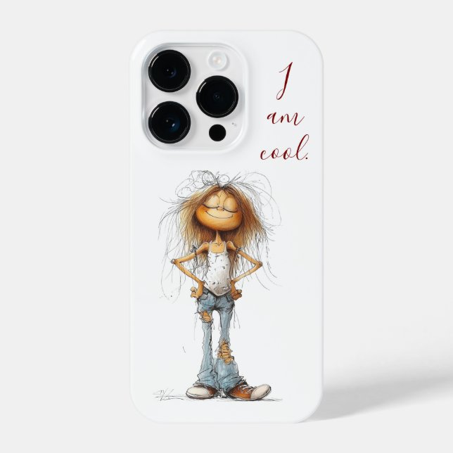 I am cool and mad girl  (Verso)