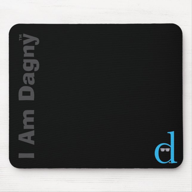 I Am Dagny™ Mouse Pad [produto licenciado] (Frente)