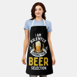 I Am Silently Judging Your Beer Selection
