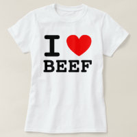 I Camisa de Carne de Coração