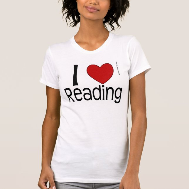 I Camisa de Leitura do Coração (Frente)