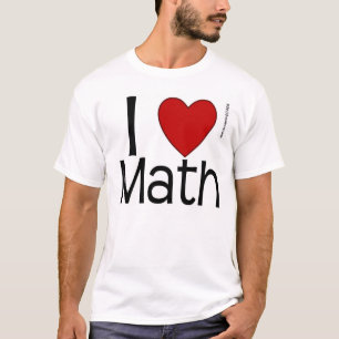 I Camisa de Matemática do Coração