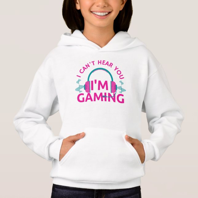 I CAN'T HEAR YOU I'M GAMING Funny Video Game (Frente)