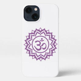 I Capa de telefone Violet Crown Chakra