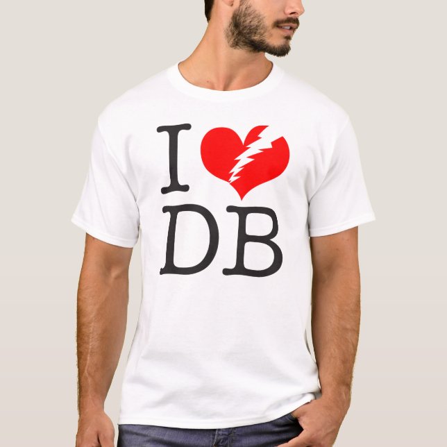 I (coração partido) DB Camisa Leve (Frente)