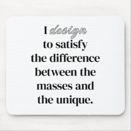 I Design Mouse Pad