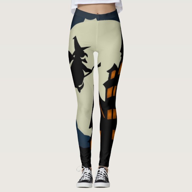 i Designer Halloween Leggings (Frente)