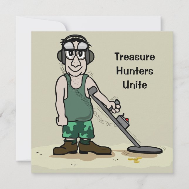 I Dig Booty Metal Detecting Cara (Frente)