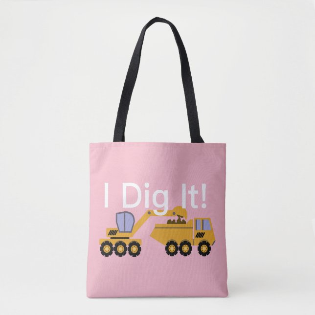 I Dig It Design - Tote Bag Personalizado (Frente)