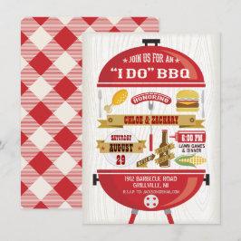 " I DO " CHURRASCO CONVITE DE FESTAS