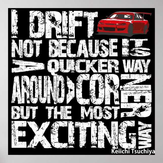 I Drift Poster (Frente)