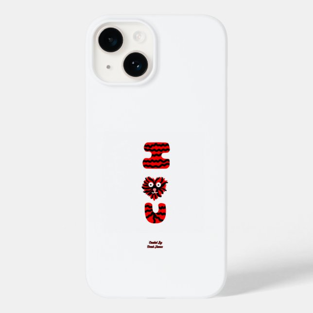 I Felpudo U Apple iPhone 14 Case (Verso)