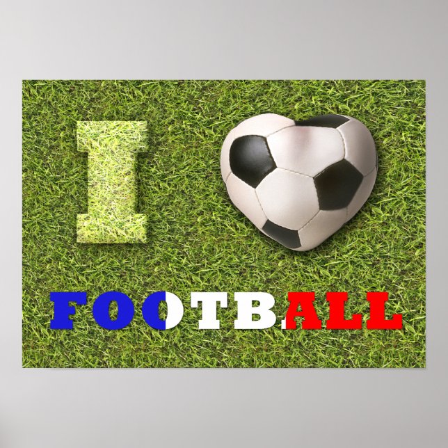 I Heart Football France - Poster (Frente)