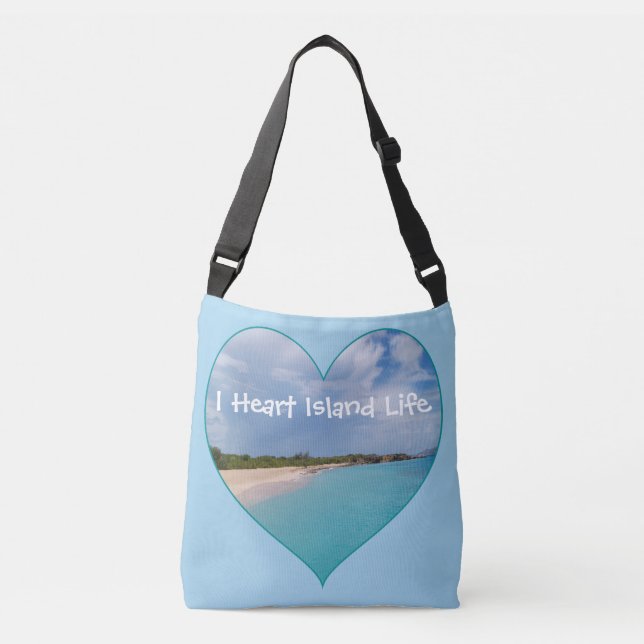 I Heart Island Life tote bag (Frente)