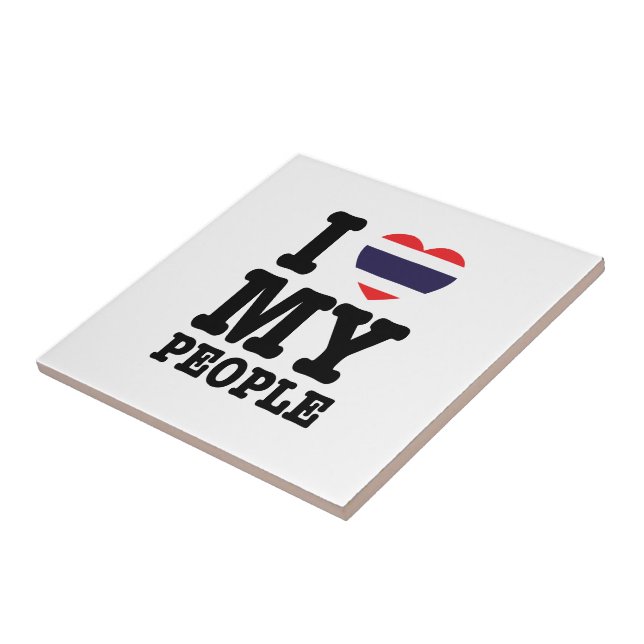 I Heart (Love) My Thai Pessoas (Lateral)