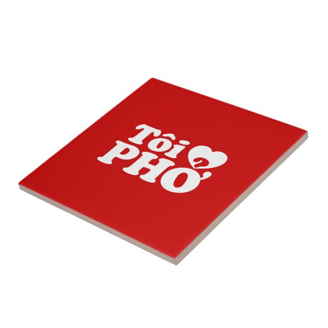 I Heart (Love) Pho (Tôi9PHỞ) Língua vietnamita (Lateral)