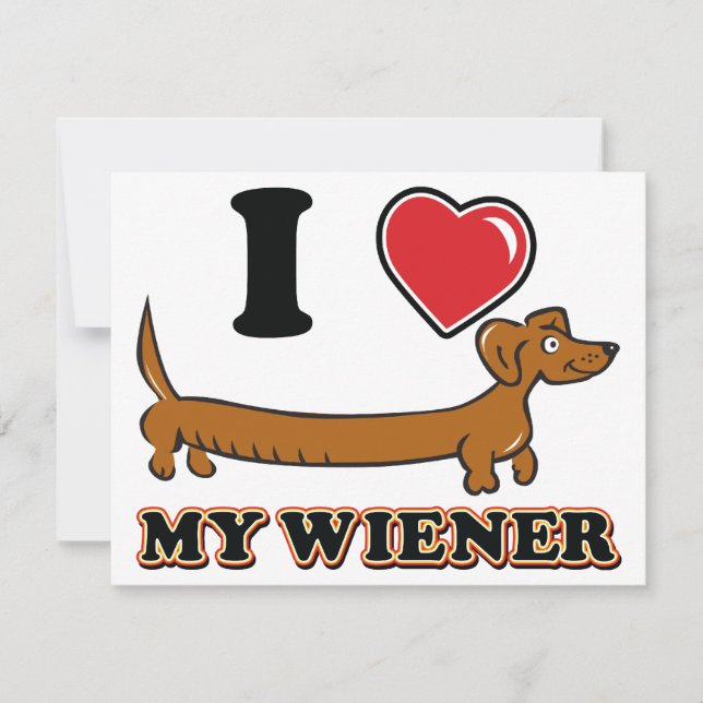 I-HEART-MY-WEINER (Frente)
