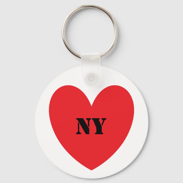 I Heart New York Chaveiro (Frente)