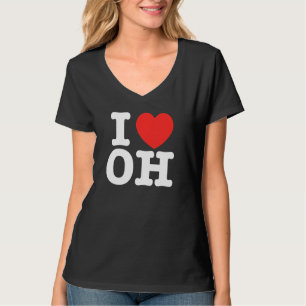 I Heart Ohio (OH) Amo Pullover Hoodie
