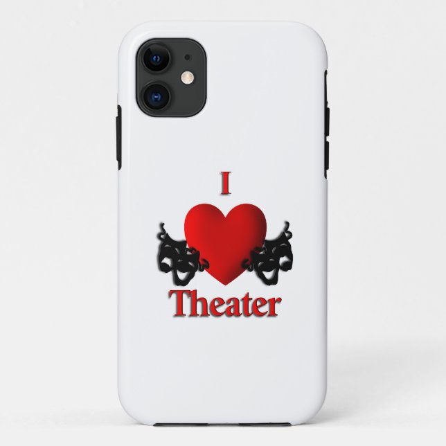 I Heart Theater Case-Mate capas de iphone (Verso)