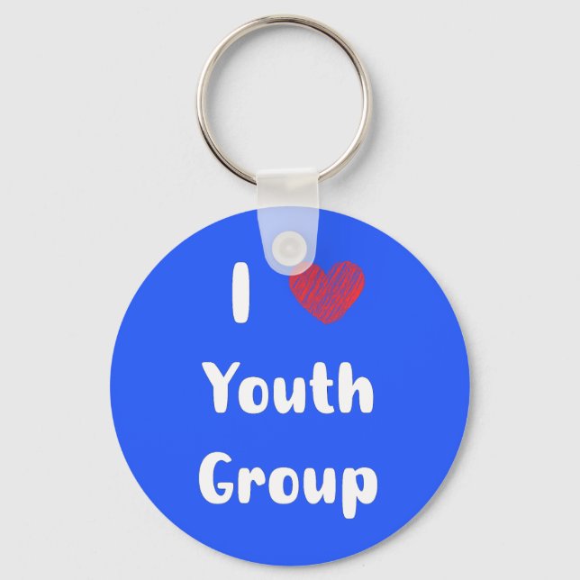 I Heart Youth Group Chaveiro (Frente)