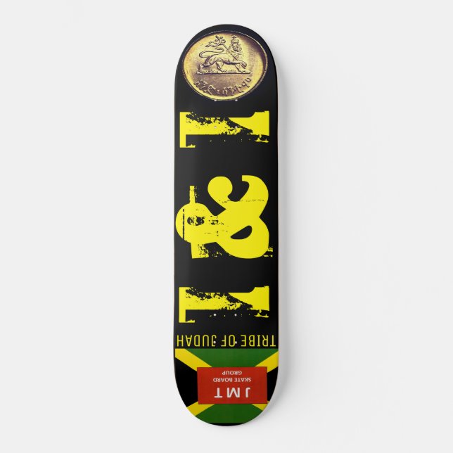 I & I TRIBE OF JUDAH Skateboard (Frente)