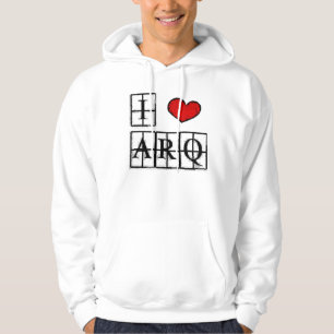 I love ARQ Moletom estampado