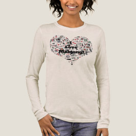I Love Mahjong Long Sleeve T-Shirt