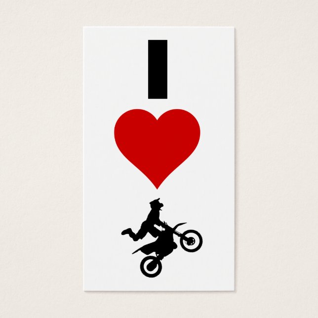 I Love Motocross (Vertical) (Frente)
