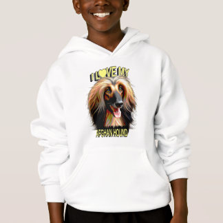 I Love My Afghan Hound – Elegant Dog Lover Design 