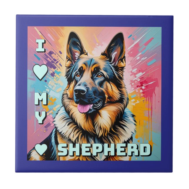 I love my German Shepherd (Frente)