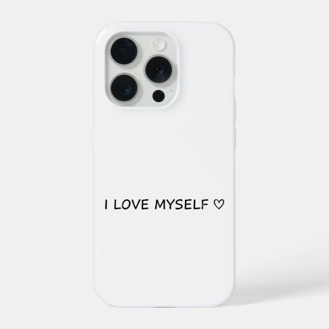 “I Love Myself” Phone Case – Cute & Affordable! (Verso)