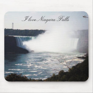 I l'OVE NIAGARA FALLS Mousepad