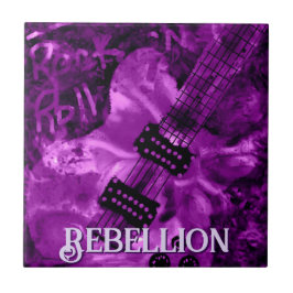 I Love Rock 'N Roll Electric Guitar Personalized