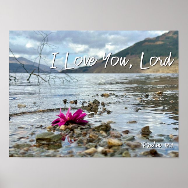 I Love You, Lord Poster (Frente)