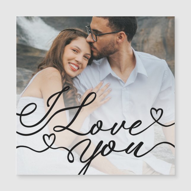  I Love You Valentine’s Day Photo Card (Frente)