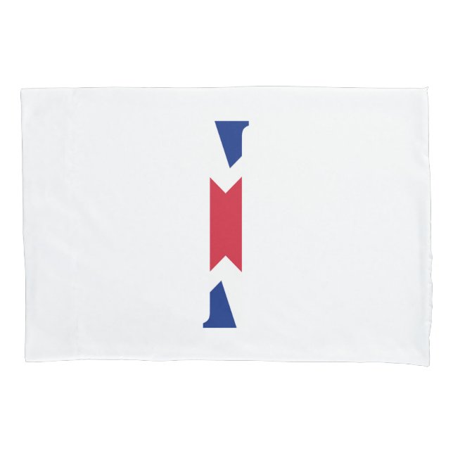 I Monograma sobreposto no comando Union Jack Flag (Frente)