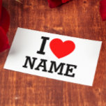 I Nome do Coração<br><div class="desc">Escreva o Nome ou Texto desejado na Seção de nome.</div>